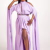Dally Lavender Sultry Cut-out Dress
