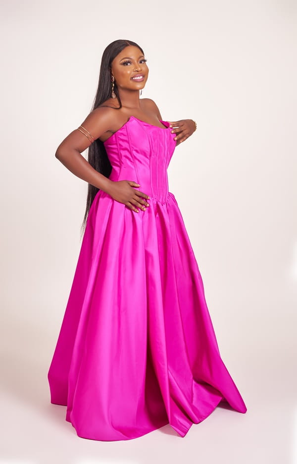 Ayana Long Solid Dress