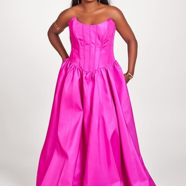 Ayana Long Solid Dress