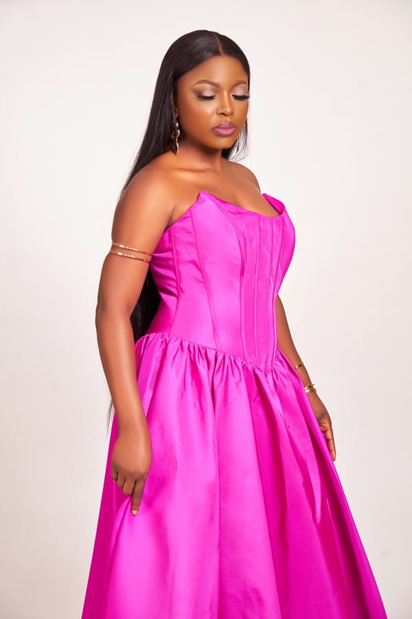 Ayana Long Solid Dress